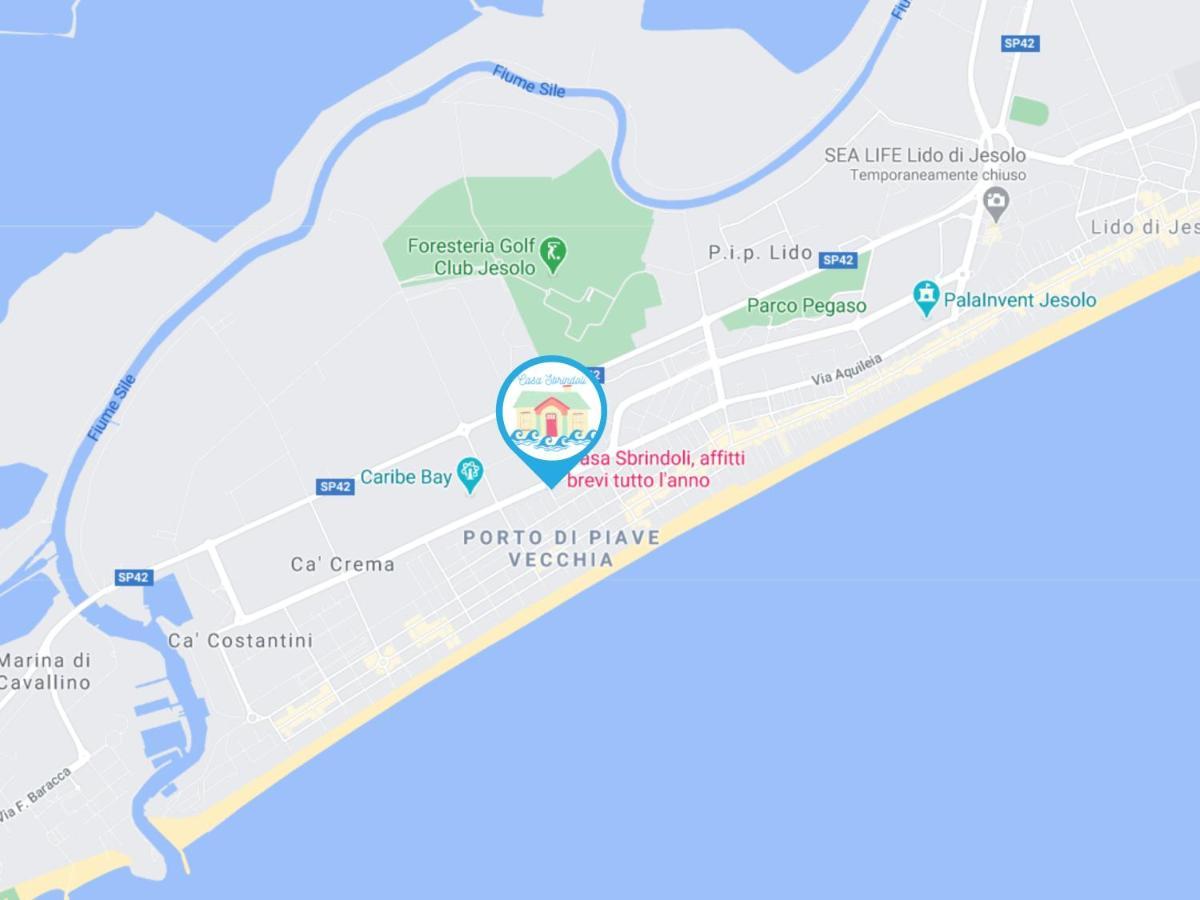 Apartmán Casa Sbrindoli Lido di Jesolo Exteriér fotografie